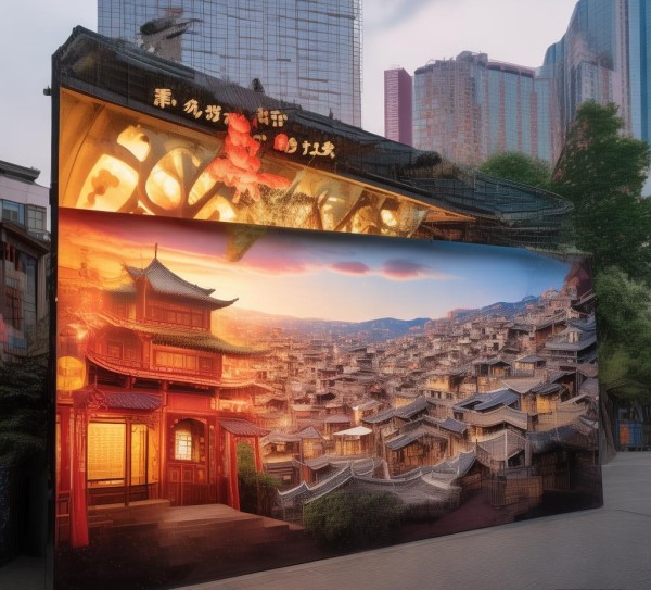 天津历城区，视觉媒体用于文化遗物保护的宣传案例