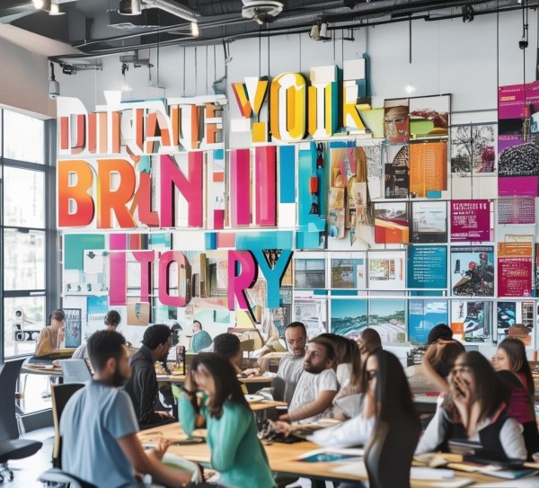 图文广告公司宣传用语,dictating your brand story
