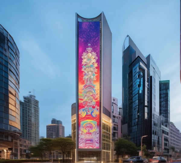 衡阳地标广告牌,设计与实践