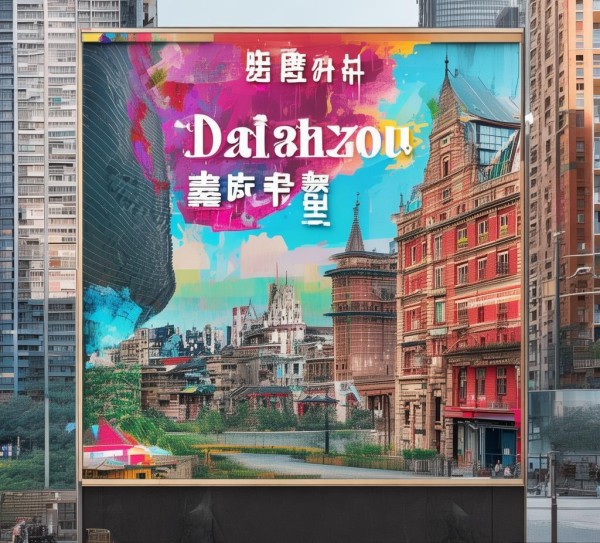 城市记忆,大渡口规划广告牌的艺术表达