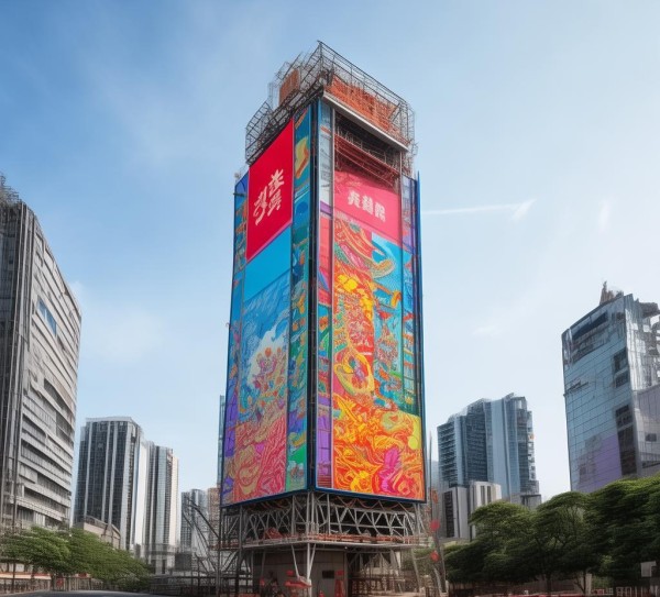 贵州拼装落地广告牌规划——打造现代城市新地标品牌