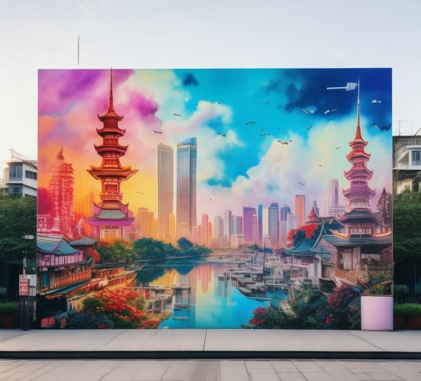 杭州宣传广告设计案例解析,广告与城市的辉煌变迁