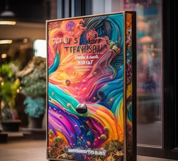 视觉与嗅觉结合的美发店门头广告宣传案例——视觉与嗅觉完美结合的营销策略