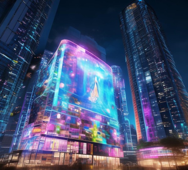 高新区，科技与城市的视觉盛宴，广告案例分析