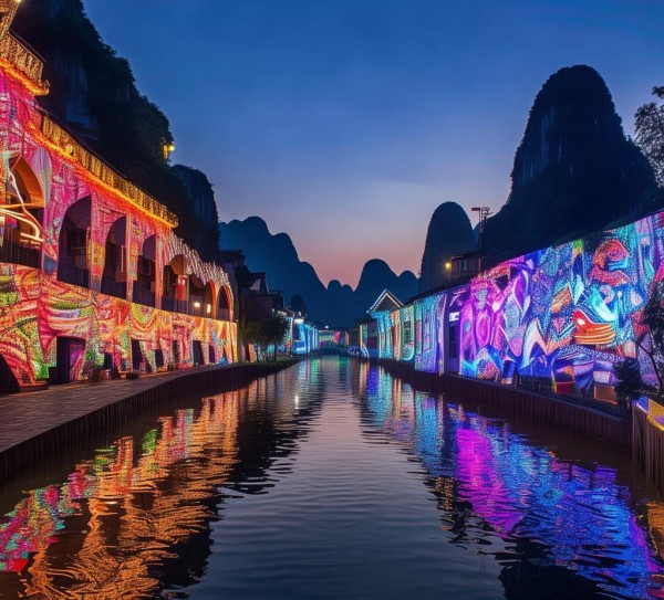 广西壮族自治区桂林，艺术之花绽放，城市之韵动起来——关于广西壮族自治区桂林led宣传广告公司的探探