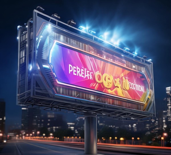 射灯规划广告牌设计图，创意与执行的关键