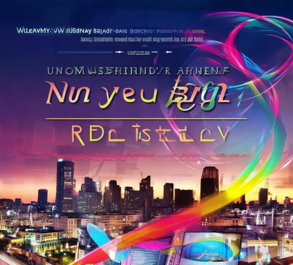 新开广告公司宣传海报，品牌活力与创新的完美融合