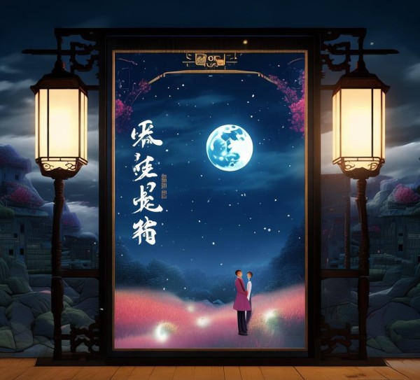 七夕广告,定西月之恋与广告公司联名,传递节日文化与产品魅力