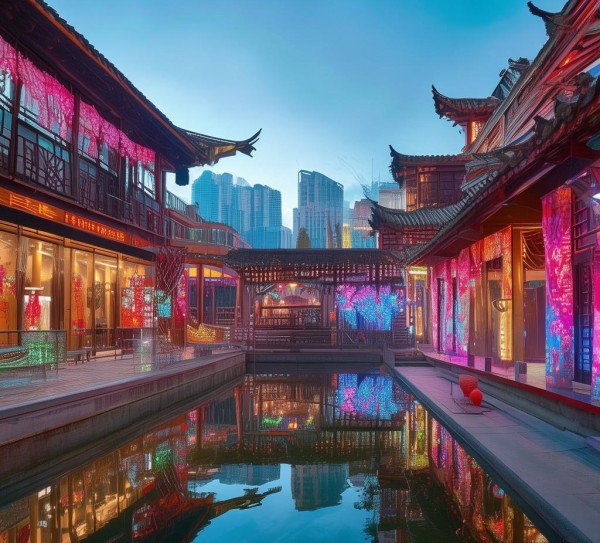 湖州市区,智慧与艺术的完美融合