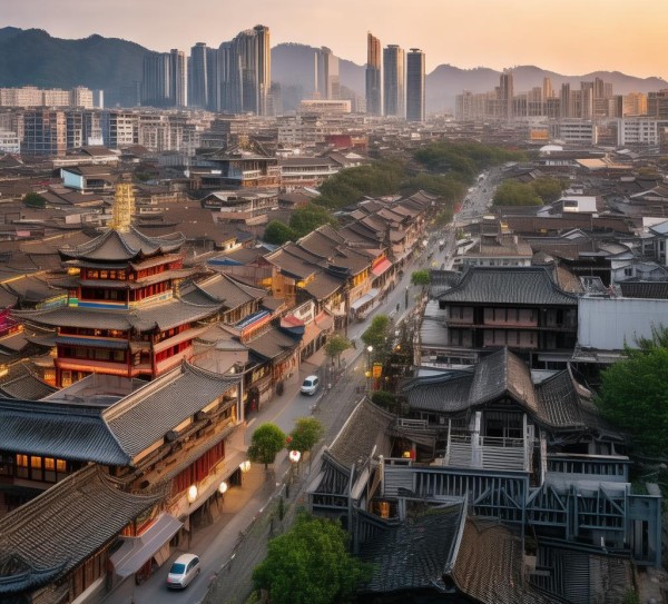 湖南城镇，视觉城市与经济活力