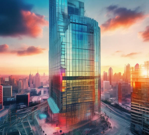 广告公司与建筑宣传图——视觉盛宴
