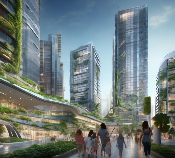 解读地产发展规划广告设计,未来城市生活的新标准
