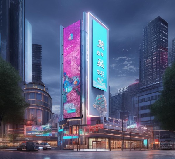 贵阳广告牌，视觉盛宴，城市品牌与时代价值的融合
