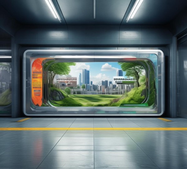 地铁站广告规划图纸设计，让城市更美好