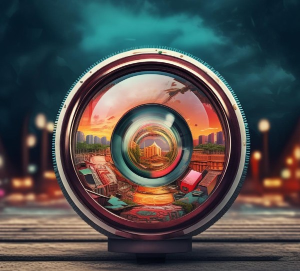 镜头，成都广告宣设计案例，精准吸引力，创新形式