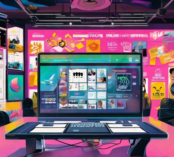 广告公司宣传插画图文模板，助力品牌传播的创新方案