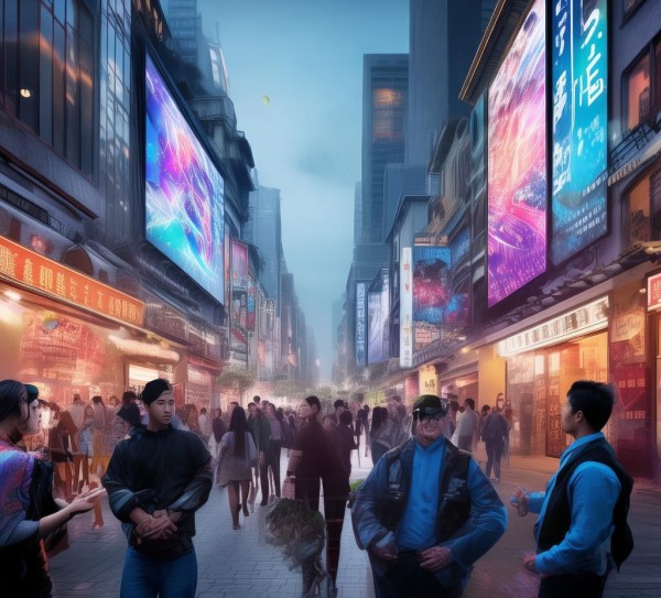 Exploring the Future of广告 Design in Jiangyan District:Opportunities and Challenges