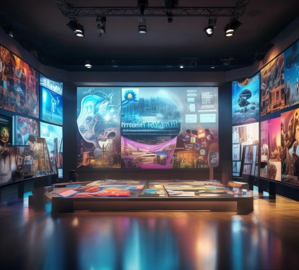 品质保障，未来展望，视觉盛宴，223年广告公司年度宣传片