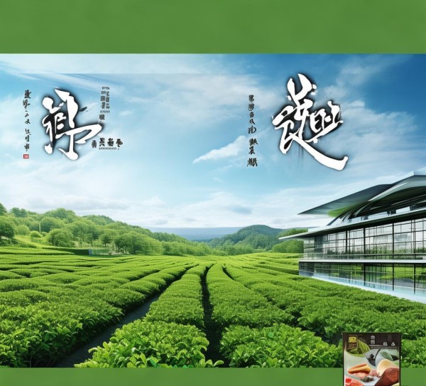 茶厂广告设计宣传图