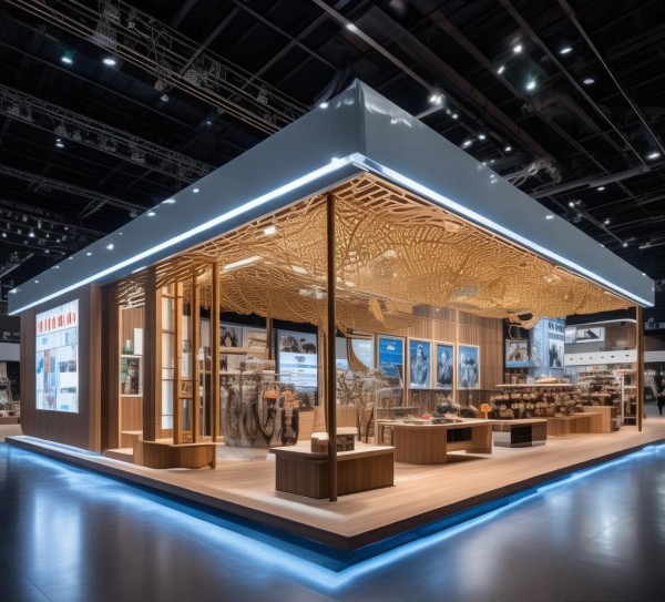 福建广告展台规划设计,现代与传统的和谐统一