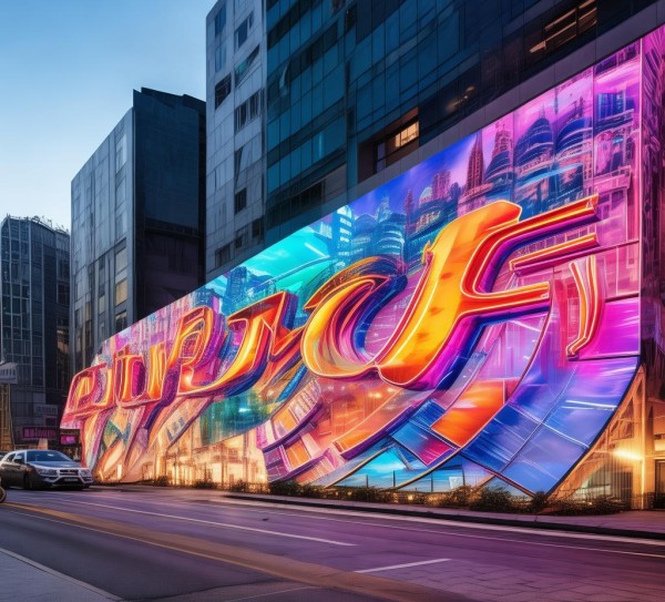 武汉广告道路，创新的视觉语言，功能性与美观的完美结合