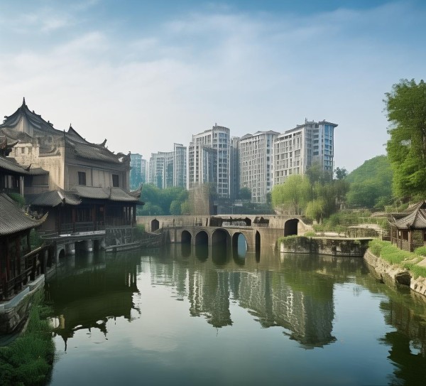 都江堰,经典与现代的视觉之旅