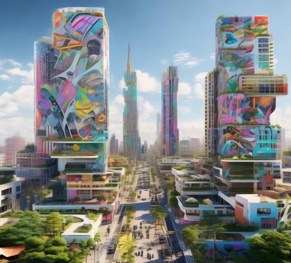 整体改造规划与城市艺术，广告图片的视觉启示