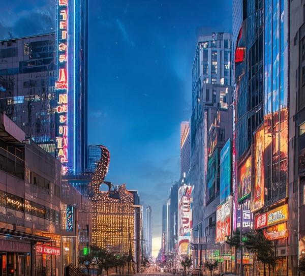 大邑城市，广告之都，城市之光