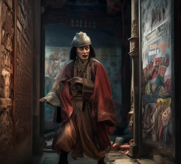 反面的荒诞，西安古装广告背后的恶搞本质