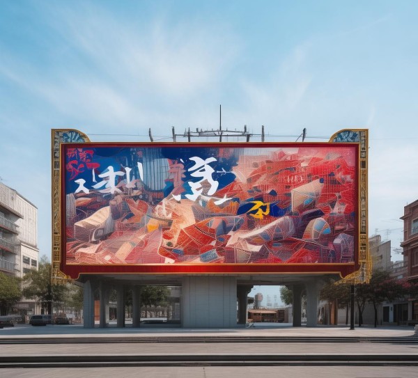 西安广告公司宣传栏,西安文化与商业的完美融合
