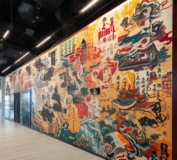 广告公司文化宣传墙设计，从文化传承到品牌传播的创新实践