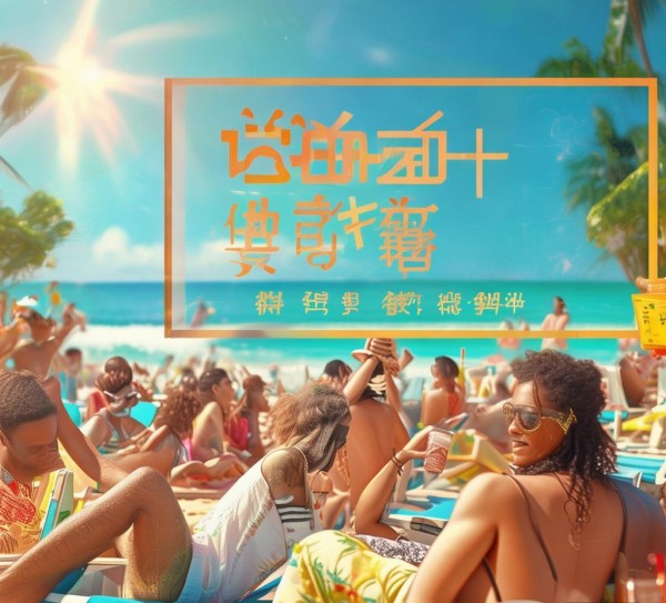 夏季广告语，热浪漫享，清凉爽