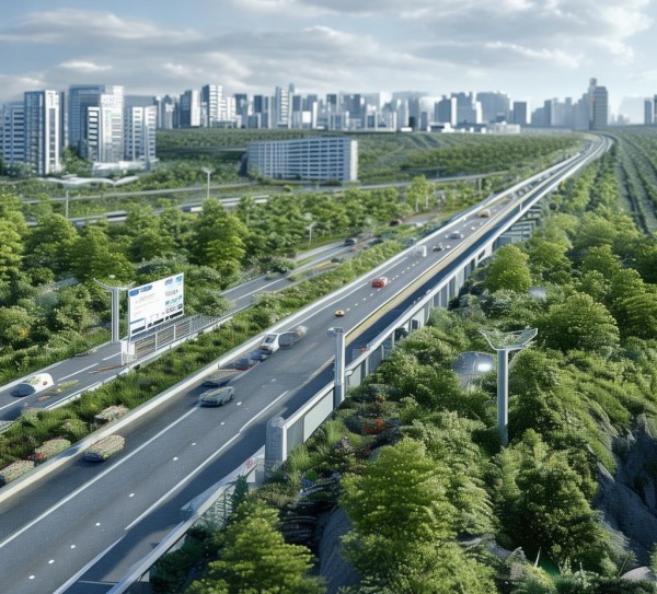 高速路两侧广告规划图纸，如何优化交通流，保护城市环境