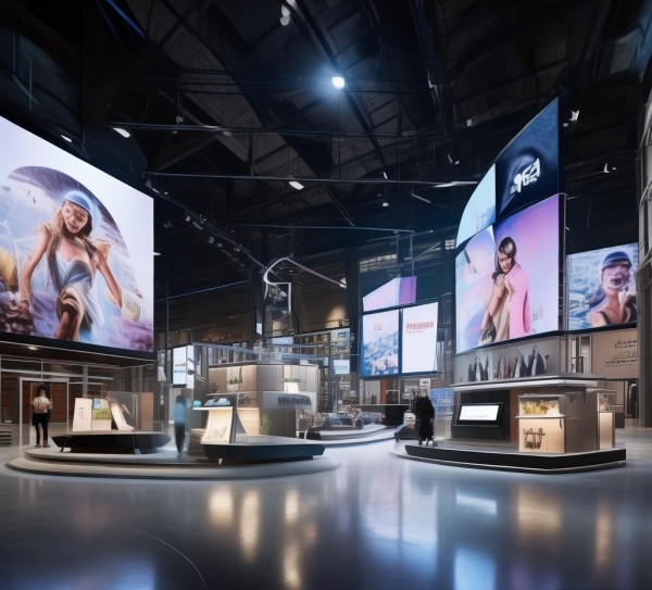 Designing Our Ad Exposition Showroom: A Visual Journey to Brand Positioning