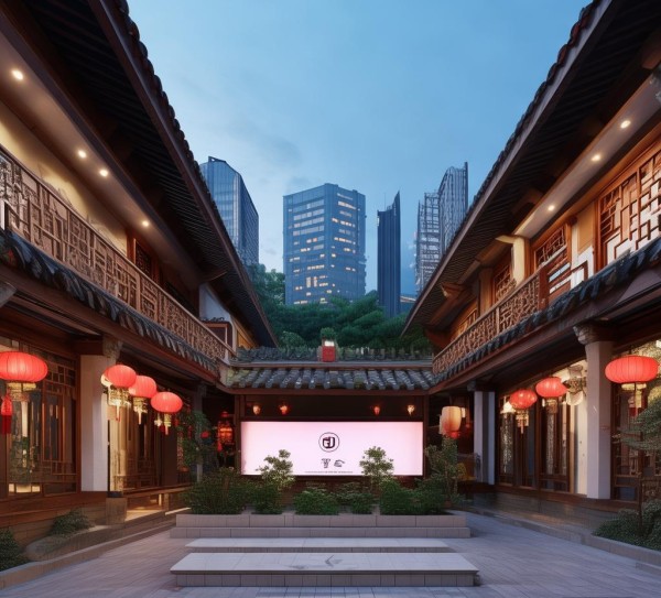 卖房宣传广告案例，传统与现代的完美结合