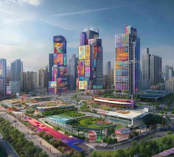 滨江区广告设计规划图纸，赋能城市活力