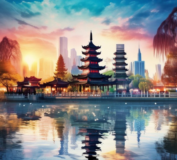 西湖广告，城市形象的璀璨绽放