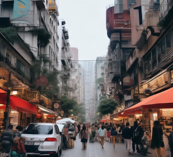 城市规划中的街铺广告，广告与城市活力的融合