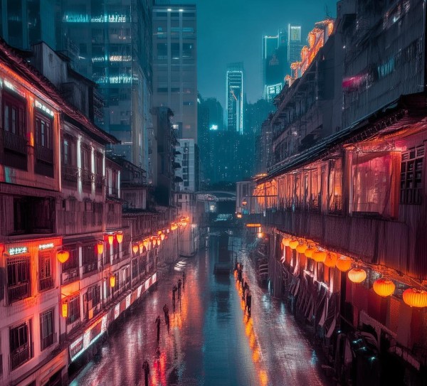 重庆,灯光下的城市与记忆
