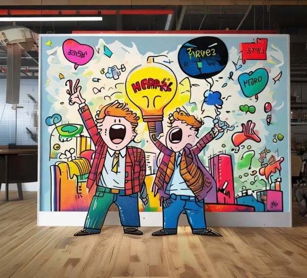 广告公司漫画宣传语录，创意与幽默，开启品牌之旅！