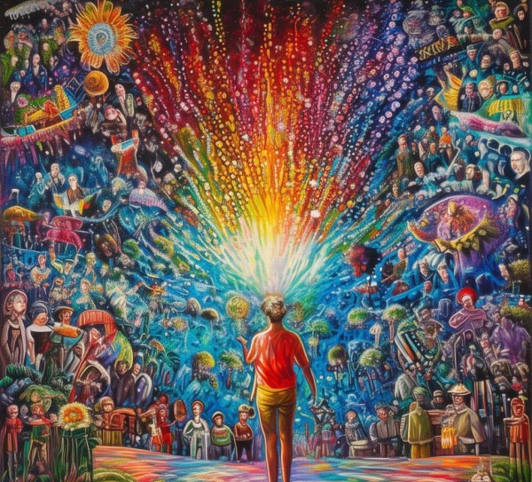 公益之光,精心设计的视觉艺术作品