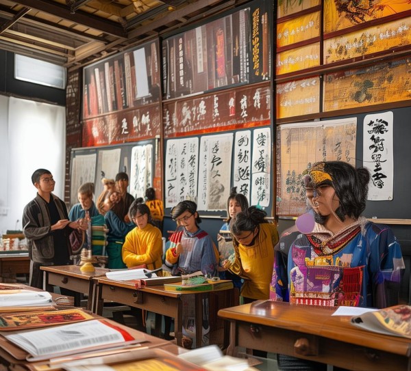 文化自信，学校宣传广告中的语文案例