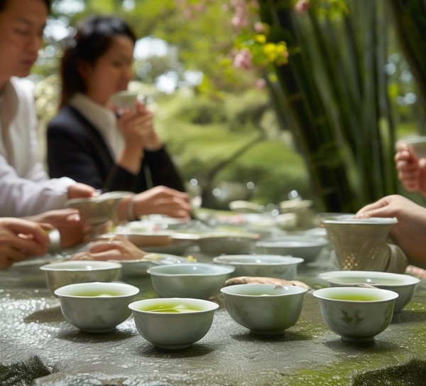 品茶识龙井,享美好时光,自贡龙井广告设计规划