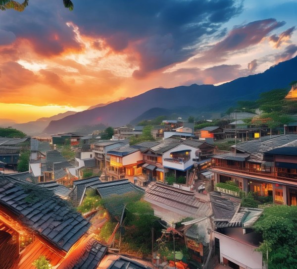 示范村广告设计,从创意到视觉效果的启示