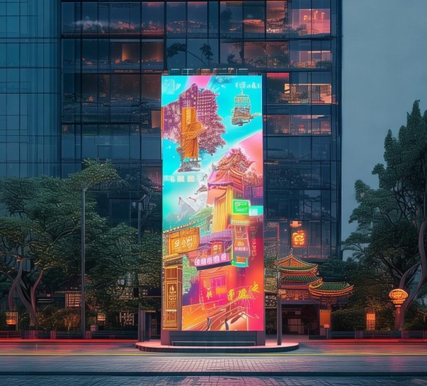 衡阳地标,广告牌与文化传承的完美结合