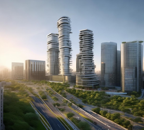 城市规划与建筑，视觉美学的完美结合
