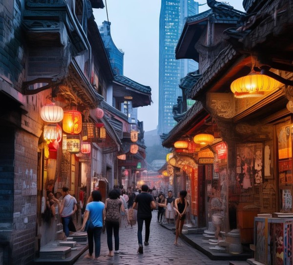 大胡同，历史与现代的对话
