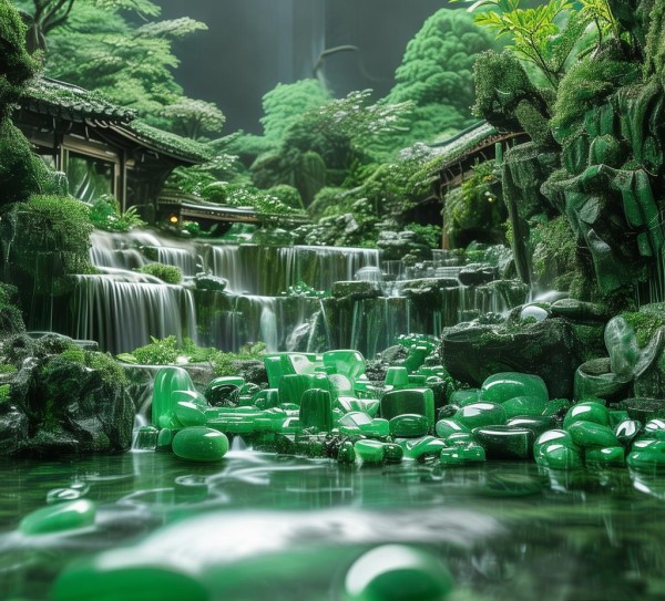 翡翠广告宣传案例分享，一场精心设计的视觉盛宴