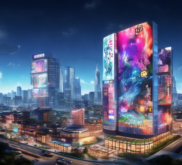 儋州户外广告规划公示图，城市夜景展示之道