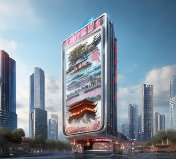 常德地标广告牌规划图,Integrating Cultural and Modernity